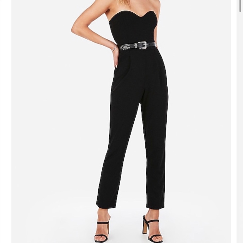 Strapless jumpsuit